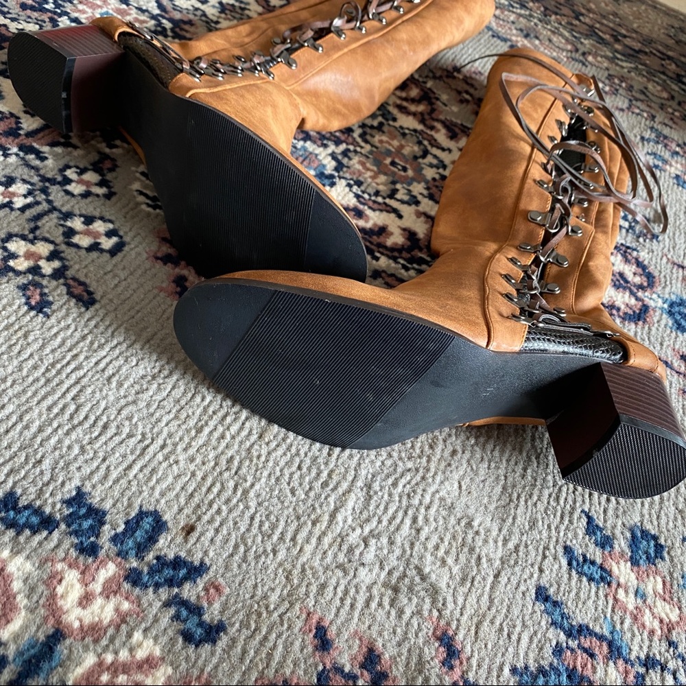 NWOT || Lace-Up Boots - Picture 4 of 8